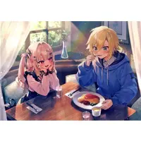 Makaino Ririmu & Uzuki Kou - Stationery - Plastic Folder - Nijisanji