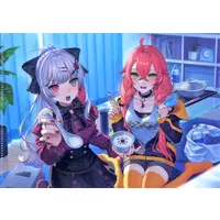 Shishido Akari & Ishigami Nozomi - Stationery - Plastic Folder - Nijisanji