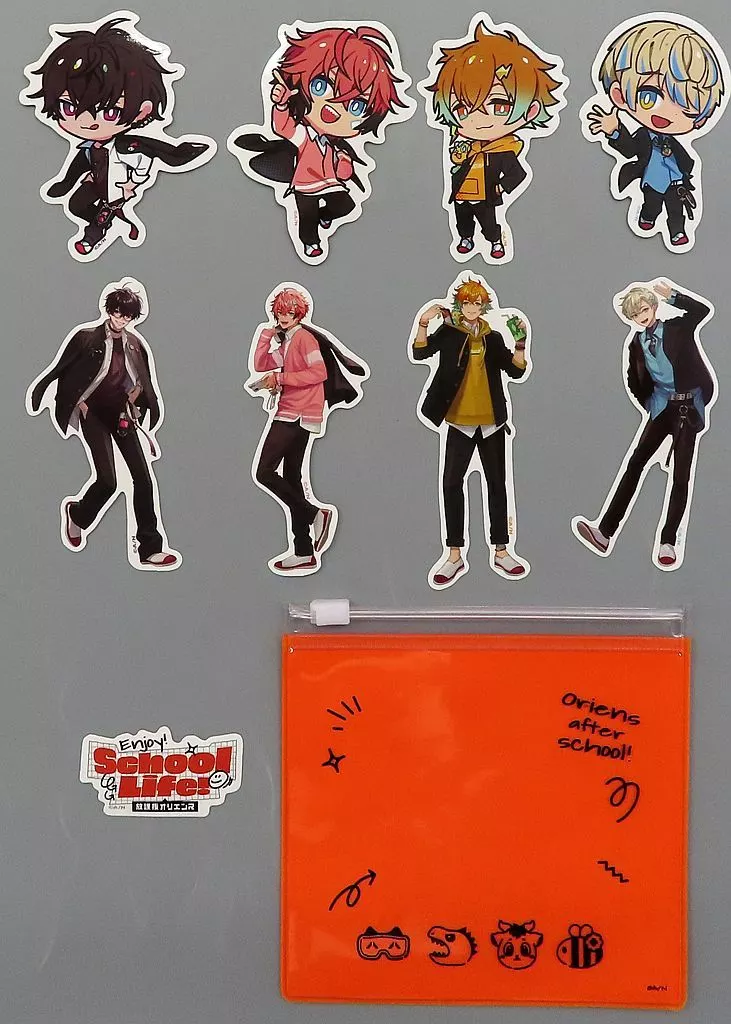 Oriens - Stickers - Saiki Ittetsu & Akagi Wen & Usami Rito & Hibachi Mana