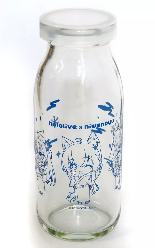 hololive - Tumbler, Glass - Tableware - Nakiri Ayame & Shirakami Fubuki & Ookami Mio