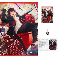 Saegusa Akina - Key Chain - Birthday Merch Complete Set - Poster - Acrylic Art Plate - Nijisanji