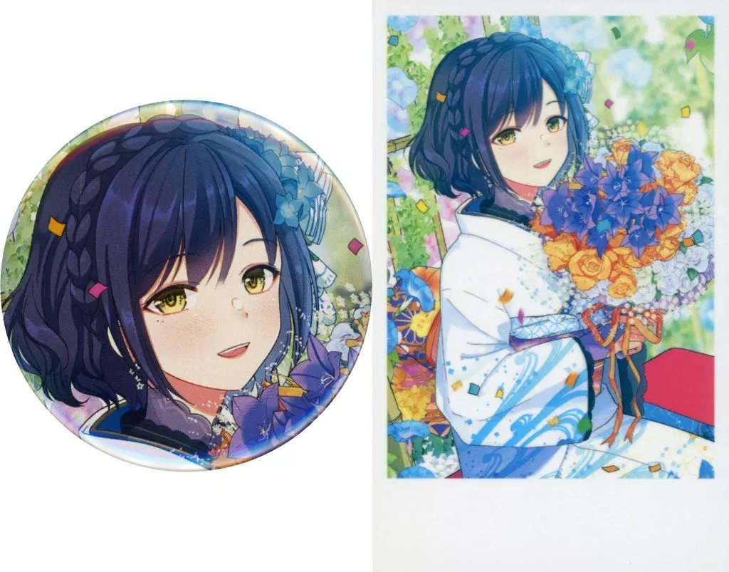 RKS 缶バッジ 叶 静凛 Shizuka Rin - Character Card - Badge - Nijisanji (静凛 缶バッジ
