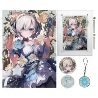 Ars Almal - Badge - Acrylic Art Plate - Canvas Board - Birthday Merch Complete Set - Nijisanji