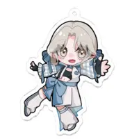 Ichijiku Q - Acrylic Key Chain - Key Chain - VTuber Size-70 x 70 (mm)