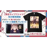 Hasuki Rui - Clothes - T-shirts - VTuber Size-S