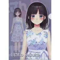 Suzuka Utako - Stationery - Plastic Folder - Nijisanji