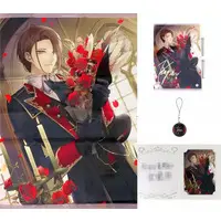 Kagami Hayato - Tapestry - Character Card - Birthday Merch Complete Set - Key Chain - Acrylic Art Plate - Nijisanji