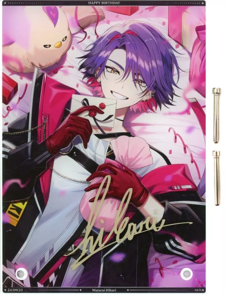 Watarai Hibari - Acrylic Art Plate - Acrylic stand - Nijisanji