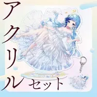 Sasayaki Hisori - Acrylic Key Chain - Key Chain - Acrylic stand - VTuber