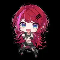 Soraduki Tyra - Stickers - VTuber