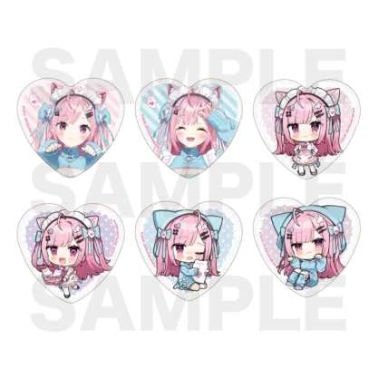 Yuuki Sakuna - Complete Set - Badge - VTuber