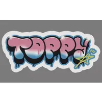 Toppy - Stickers - Crazy Raccoon