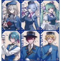 Nijisanji - Character Card - Yu Q. Wilson & Elira Pendora & Ver Vermillion