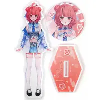 Yumeno Akari - Acrylic stand - Badge - VSPO!
