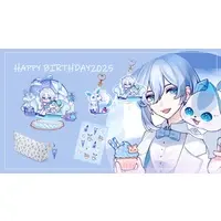 Mahiro - Complete Set - Postcard - Pouch - Acrylic stand - Acrylic Key Chain - Key Chain - Hand-signed - Stickers - VTuber