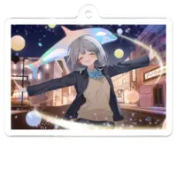 Ratio Yuires - Acrylic Key Chain - Key Chain - VTuber Size-50 x 50 (mm)