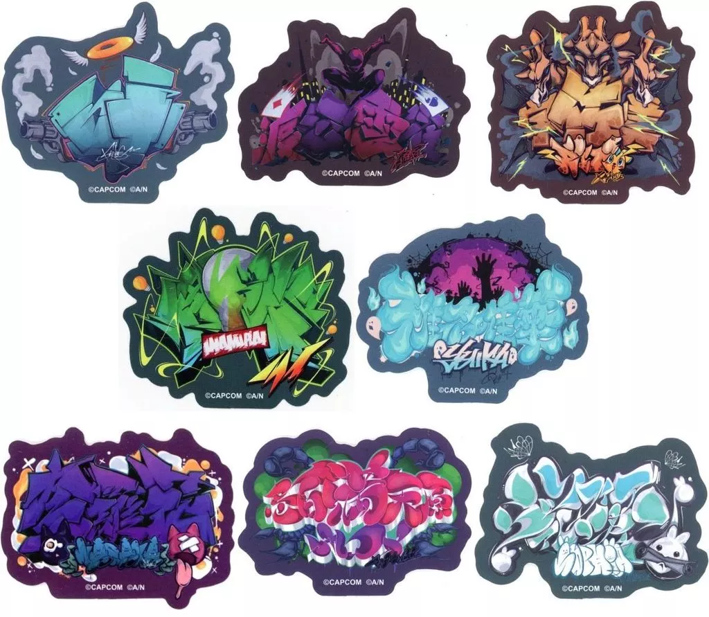 Nijisanji - Street Fighter 6 x Nijisanji - Stickers