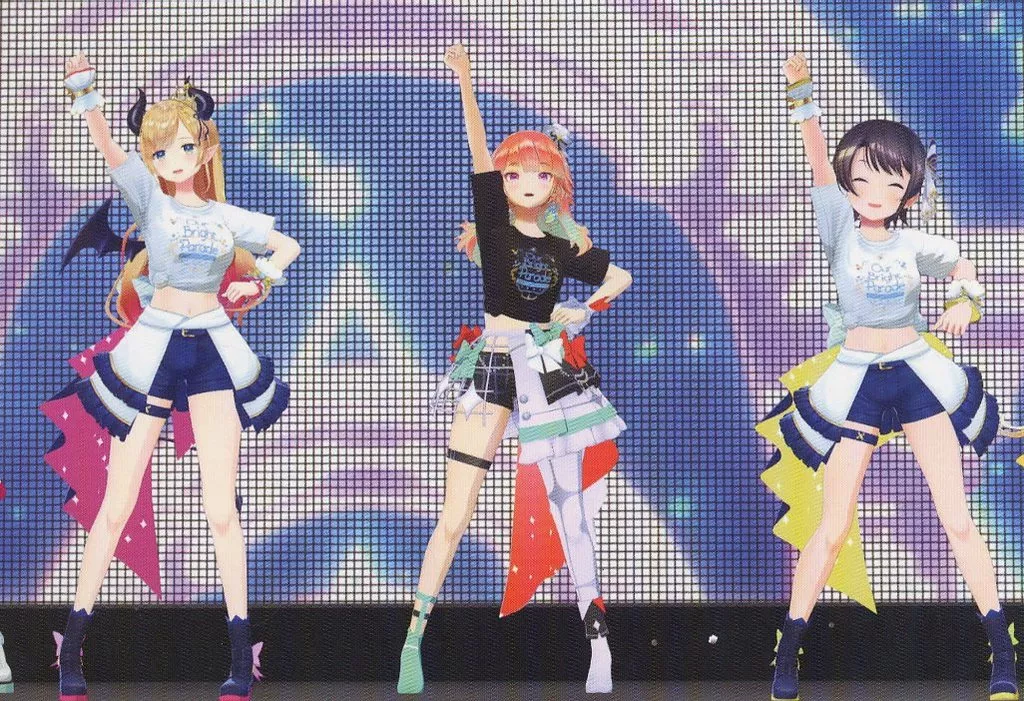 hololive English - Character Card - Oozora Subaru & Takanashi Kiara & Yuzuki Choco