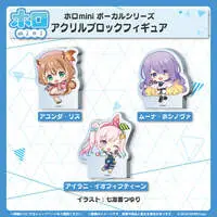 Ayunda Risu - holomini Vocal Series - Acrylic Block - hololive