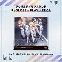 ReGLOSS - Acrylic stand - Acrylic Diorama Stand