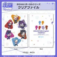 HOLOSTARS - Stationery - Plastic Folder - holomini Vocal Series