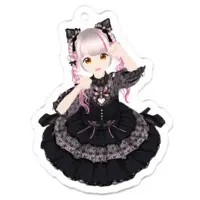 Harema Mau - Acrylic Key Chain - Key Chain - VTuber Size-50 x 50 (mm)