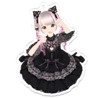 Harema Mau - Acrylic Key Chain - Key Chain - VTuber Size-70 x 70 (mm)