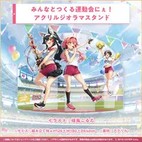 hololive - Towels - Acrylic Diorama Stand - Acrylic stand - Oozora Subaru & Ookami Mio & Sakura Miko