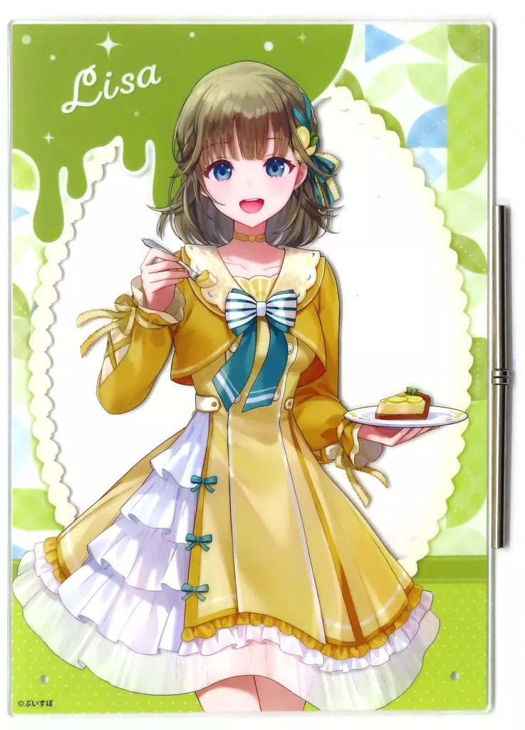 Hanabusa Lisa - Acrylic Art Plate - Acrylic stand - VSPO!