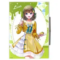 Hanabusa Lisa - Acrylic Art Plate - Acrylic stand - VSPO!
