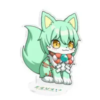 Inumori Hisui - Acrylic stand - VTuber Size-100mm)