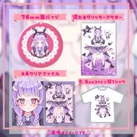 Suzuka - Clothes - Complete Set - Stationery - Plastic Folder - Acrylic Key Chain - Key Chain - T-shirts - Badge - VTuber