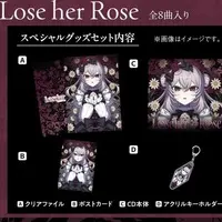 BΣretta Crossrain - Acrylic Key Chain - Plastic Folder - Key Chain - Postcard - VTuber