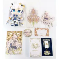 Shirakami Fubuki - Postcard - Pin - Plush - Badge - Acrylic stand - Birthday Merch Complete Set - hololive