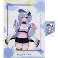 Kaga Sumire - Stationery - Plastic Folder - Bookmark - VSPO!