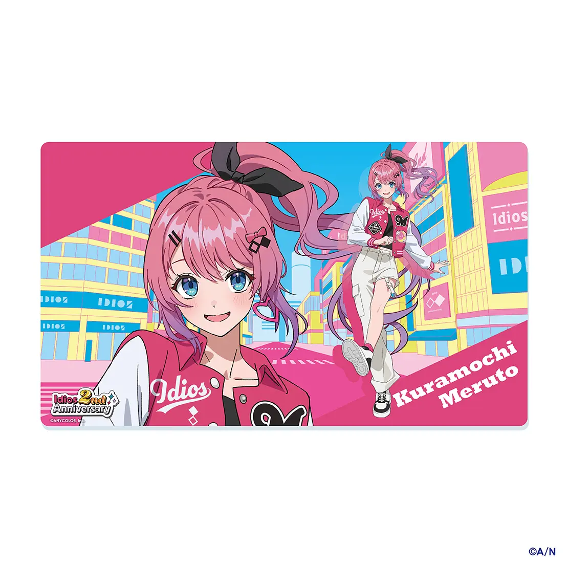 Kuramochi Meruto - Desk Mat - Nijisanji
