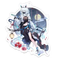 Tenshoji Roman - Acrylic Key Chain - Key Chain - VTuber Size-70 x 70 (mm)