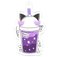 Amano Shion - Acrylic Key Chain - Key Chain - VTuber Size-50 x 50 (mm)