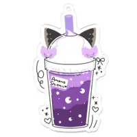 Amano Shion - Acrylic Key Chain - Key Chain - VTuber Size-70 x 70 (mm)