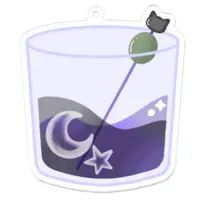 Amano Shion - Acrylic Key Chain - Key Chain - VTuber Size-70 x 70 (mm)