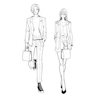 Higuchi Kaede & Kanae - Stickers - Nijisanji x UN-DIMENSION - Nijisanji