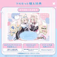Mococo Abyssgard & Fuwawa Abyssgard - Complete Set - Badge - Postcard - Acrylic stand - Character Card - Bag - Acrylic Diorama Stand - hololive English
