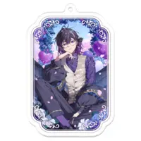Yomo Sugara - Acrylic Key Chain - Key Chain - VTuber Size-70 x 70 (mm)