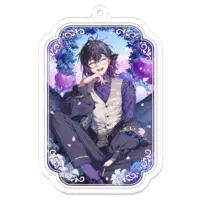 Yomo Sugara - Acrylic Key Chain - Key Chain - VTuber Size-70 x 70 (mm)