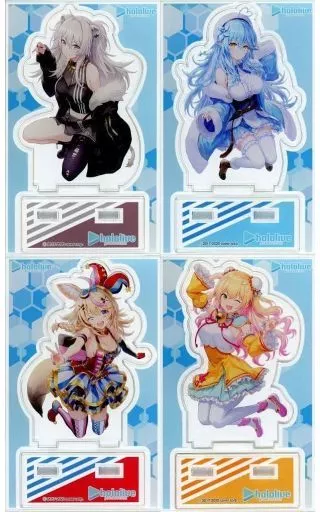 hololive - Acrylic stand - Momosuzu Nene & Omaru Polka & Yukihana Lamy & Shishiro Botan