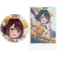 Shiga Riko - Character Card - Badge - Nijisanji