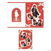 Ange Katrina - Stationery - Stickers - Nijisanji Winter Date 2024 - Plastic Folder - Nijisanji