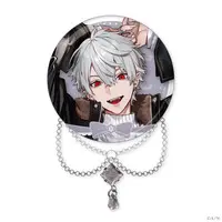 Kuzuha - Nijisanji Winter Date 2024 - Badge - Nijisanji