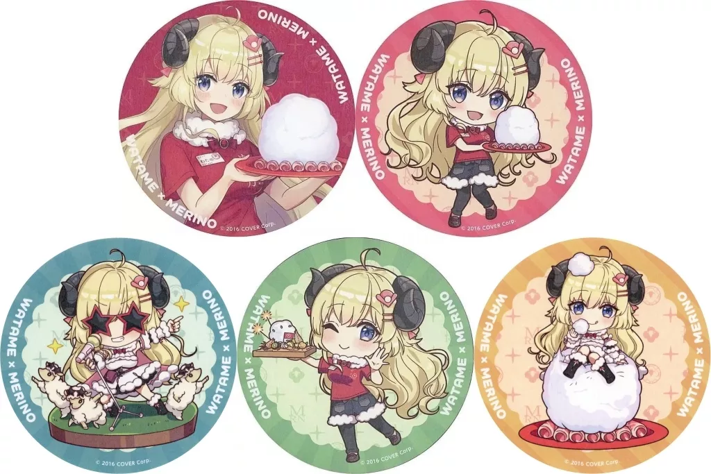 Tsunomaki Watame - Coaster - Tableware - hololive