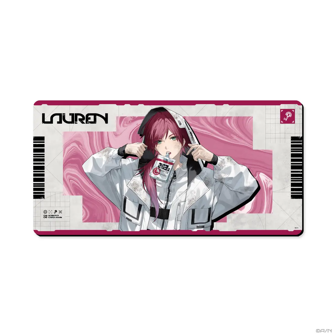 Lauren Iroas - Desk Mat - Nijisanji